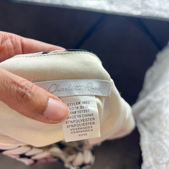 Y2k Charlotte Russe Polka Dot Halter Dress - Picture 5 of 5